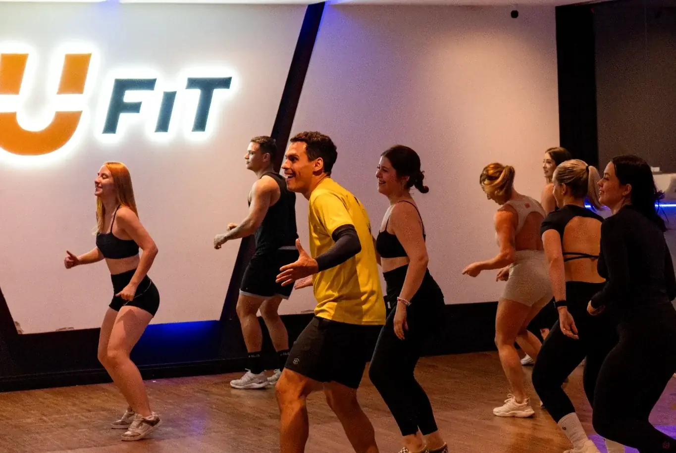 Aula coletiva na UFit
